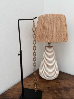 Coach Brass Chain Link Shoulder Strap - Gold Tone